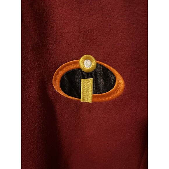 Disney Pixar The Incredibles Dash Parr Logo Varsity Jacket Large NWT - Picture 4 of 13